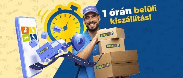 Időnyerő a Gazdiknak: Órán belüli kiszállítás!